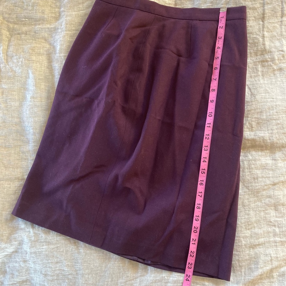100% Wool Skirt with lining